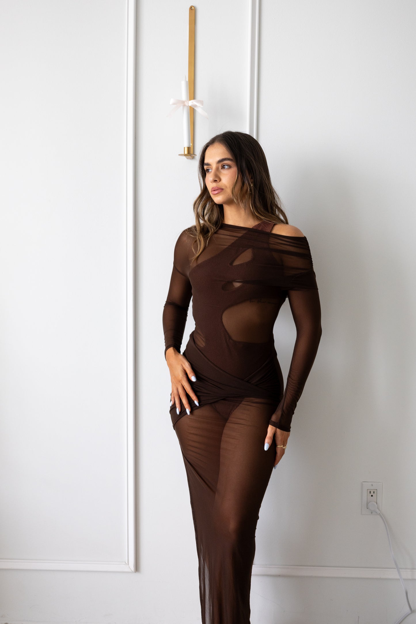 RODEO MESH MAXI DRESS