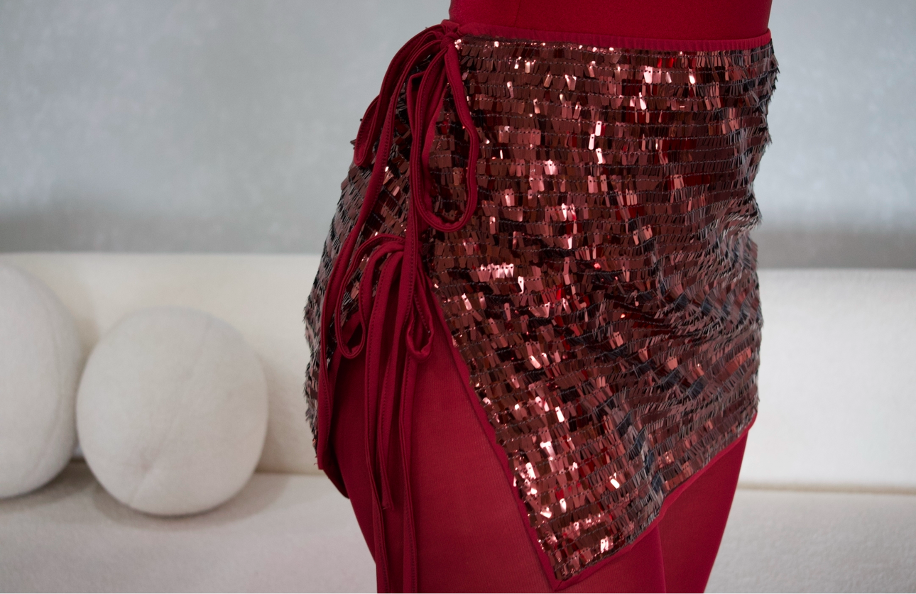HOLIDAY MINI SKIRT