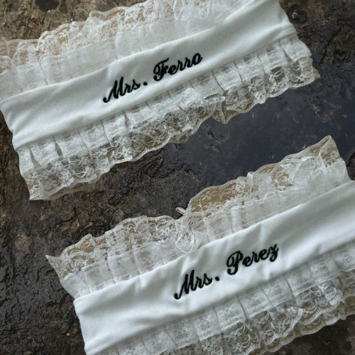 Custom Bridal Suite Garter AV8CH Custom Bridal Suite Garter AV8CH
