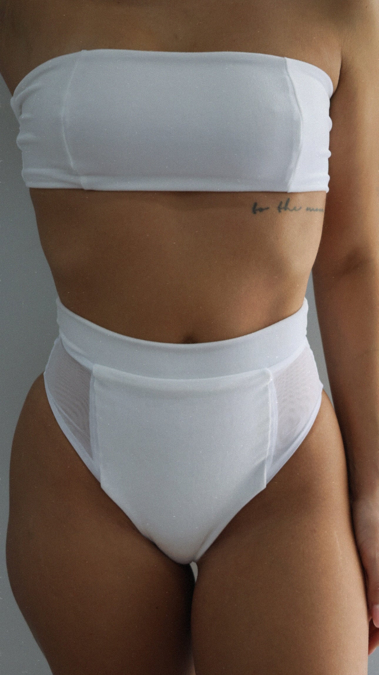 Winter High Waisted Bikini Set
