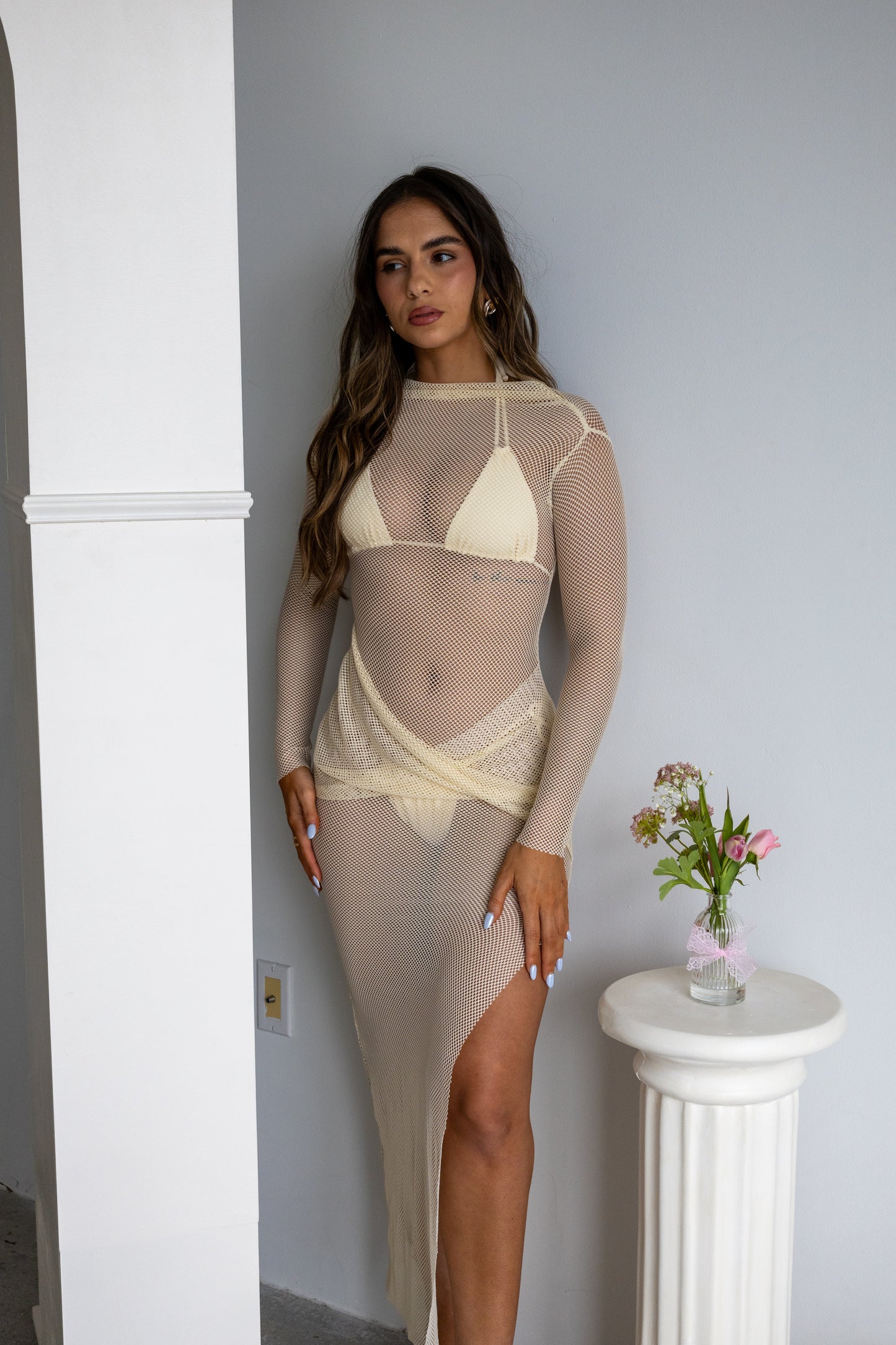 CLUB MESH COVER UP