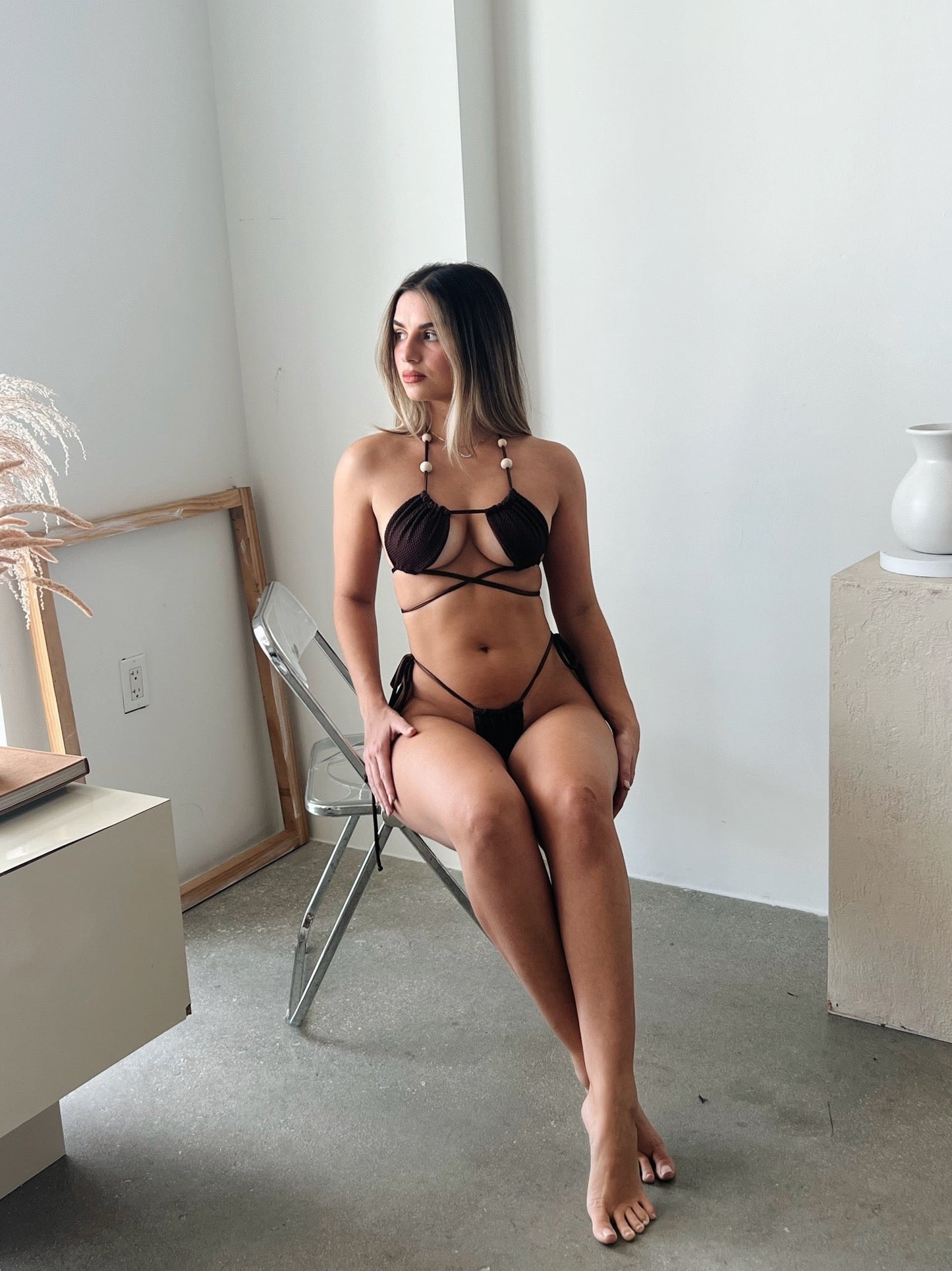 MAKA SELF-TIE BIKINI SET