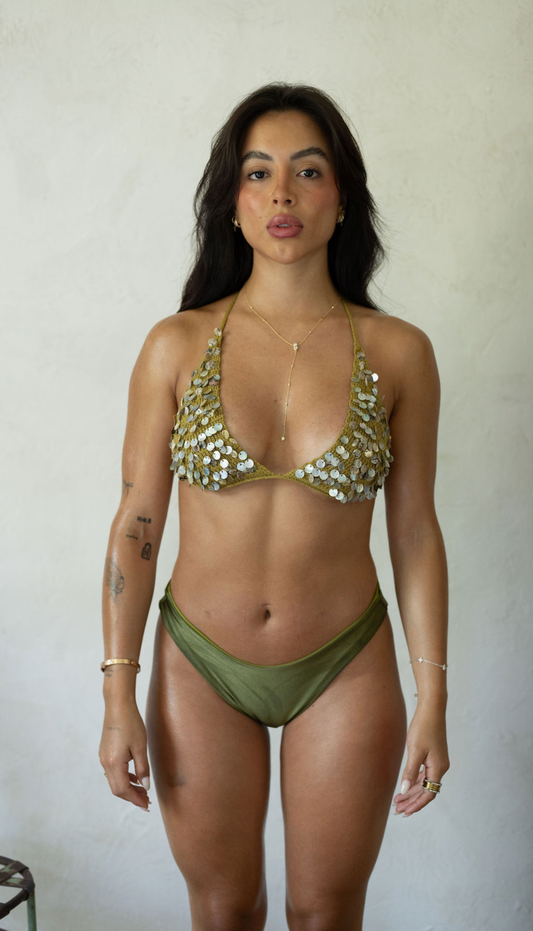 Mami Self-Tie Bikini Set