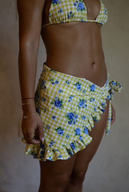 Primavera Ruffled Sarong