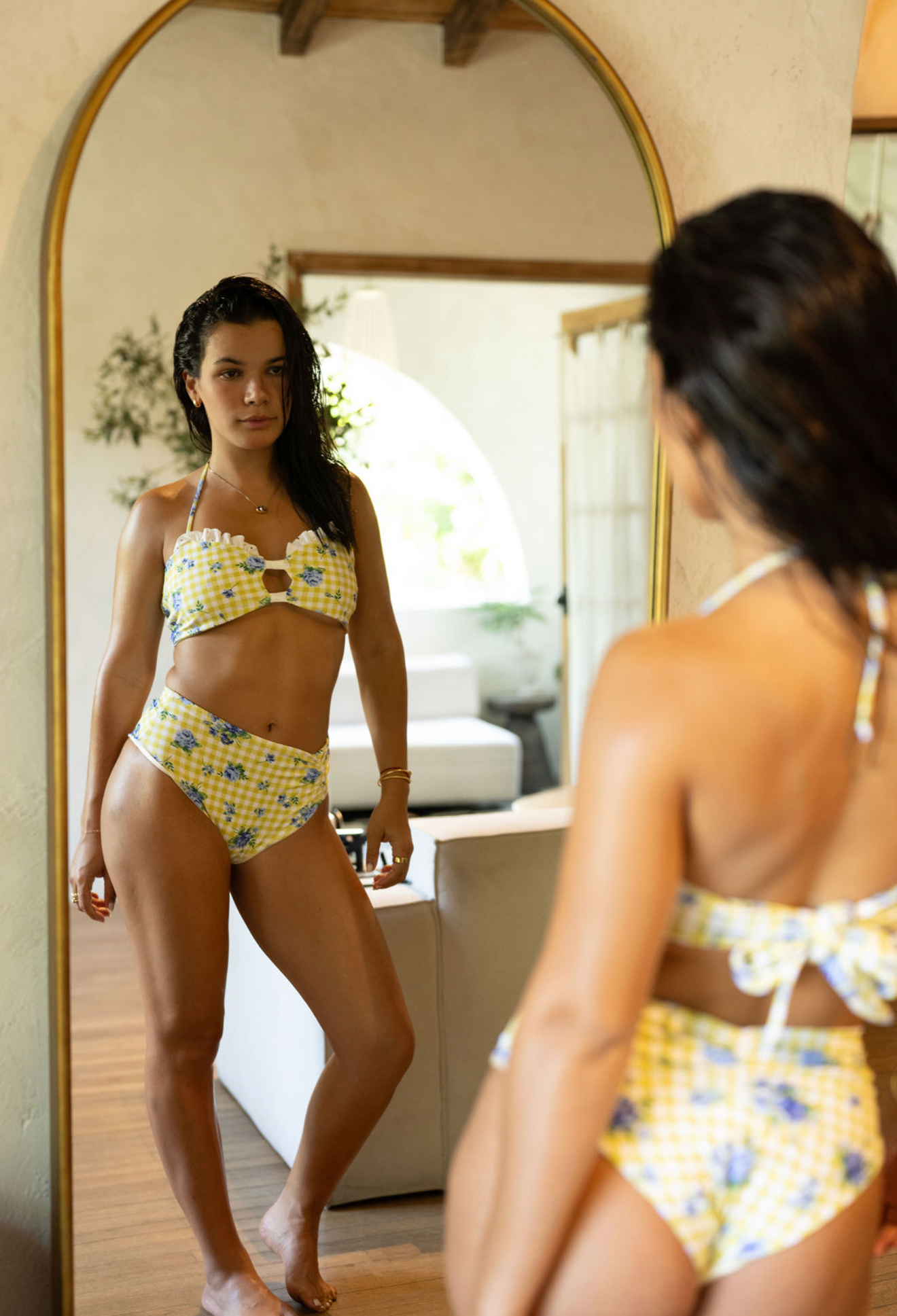 Primavera High Waisted Bikini Set